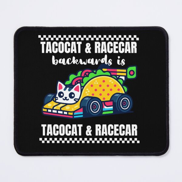Item preview, Tacocat & Racecar Backwards is Tacocat & Racer designed and sold by BeansHotTees.
