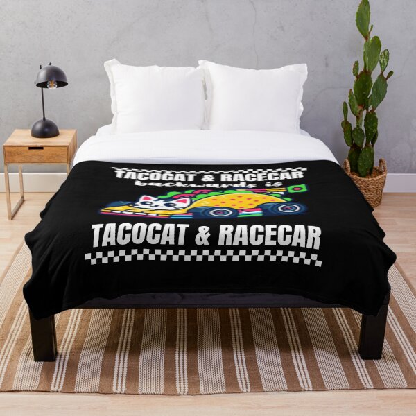 Aperçu de l'œuvre Tacocat & Racecar à l'envers est Tacocat & Racer créée et vendue par BeansHotTees.