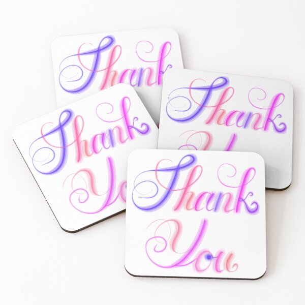 Item preview, thank you designed and sold by BranketRabbit.