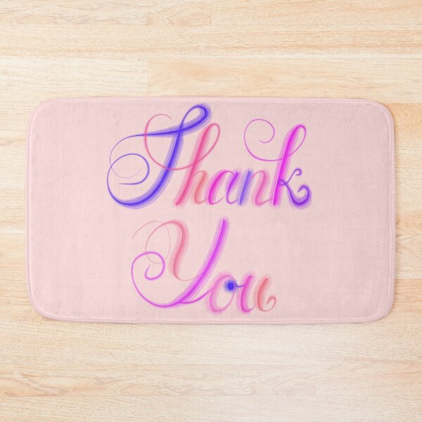 Item preview, thank you designed and sold by BranketRabbit.