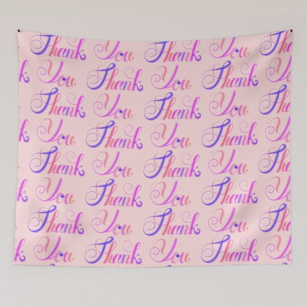 Item preview, thank you designed and sold by BranketRabbit.
