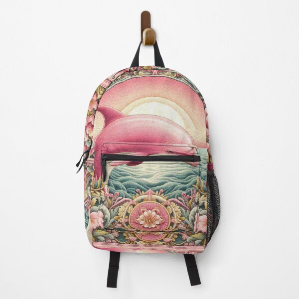 Item preview, Pink Dolphin in the Ocean designed and sold by Illuministique.