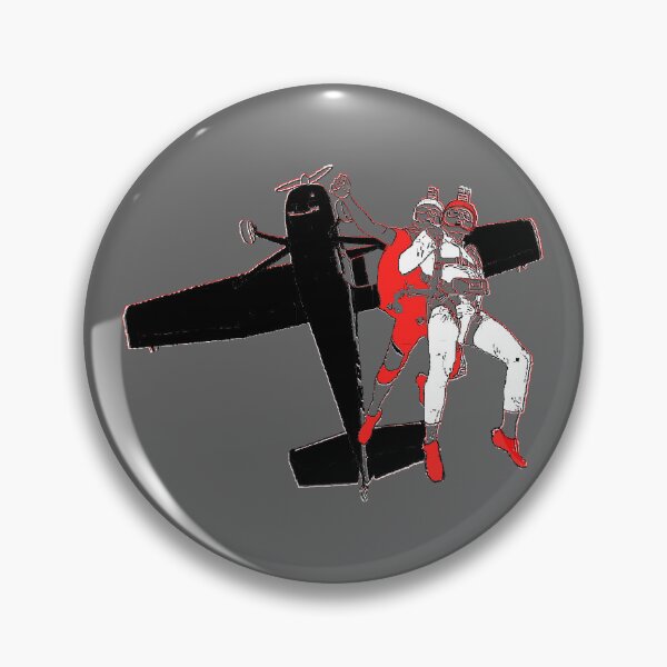 Item preview,  tandem pair Skydiving Couples sky flight jump plane designed and sold by 4rpixs.