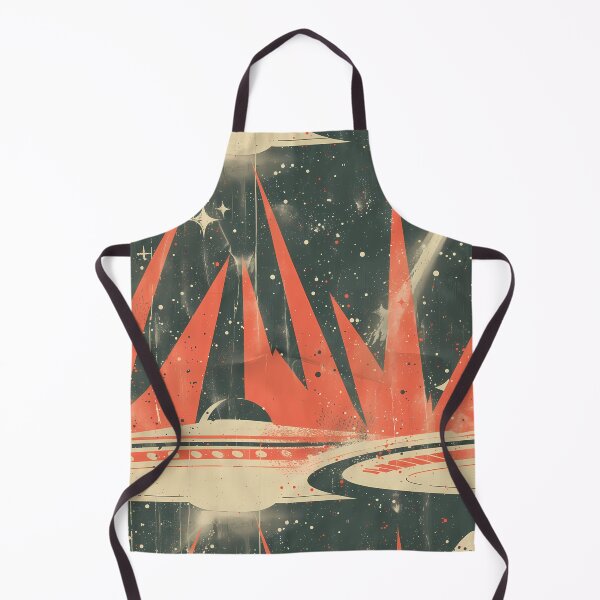 Item preview, Retro UFO Throwback Theme – Seamless designed and sold by GalacticLabs.