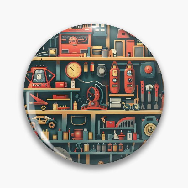 Item preview, Tinker’s Workshop  – Seamless designed and sold by GalacticLabs.