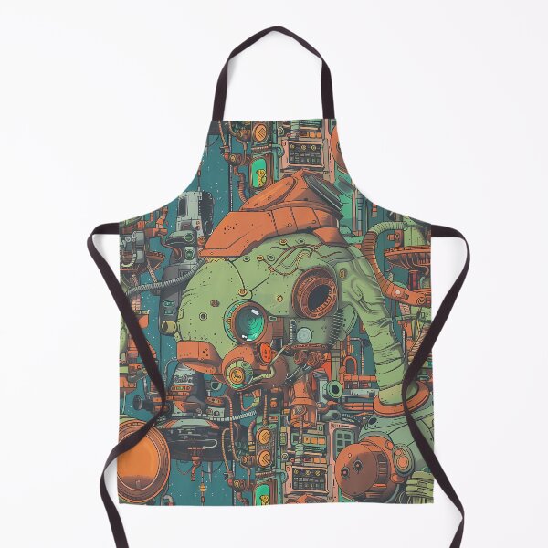 Item preview, Warped Ancient Alien Comic Tech – Seamless designed and sold by GalacticLabs.