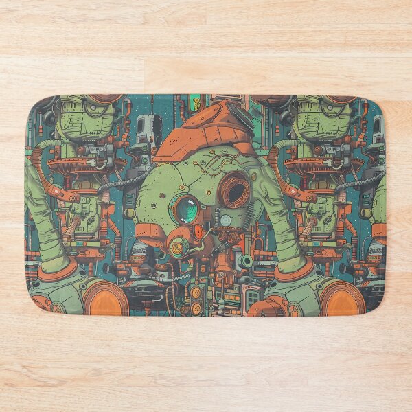 Item preview, Warped Ancient Alien Comic Tech  – Seamless designed and sold by GalacticLabs.