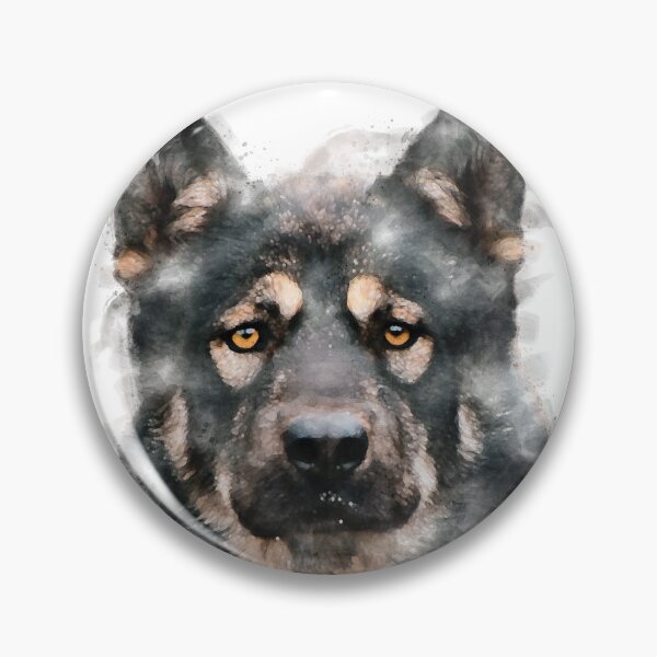 Item preview, Lapponian Herder Watercolour Artwork designed and sold by Typeglyphs.