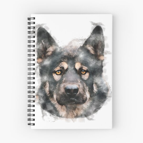 Item preview, Lapponian Herder Watercolour Artwork designed and sold by Typeglyphs.