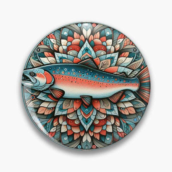 Item preview, Female Coho Salmon designed and sold by Catherine Harrison.