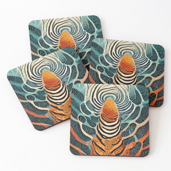 Item preview, Identity Whorls: Abstract Fingerprint Art designed and sold by bb-15artstudio.