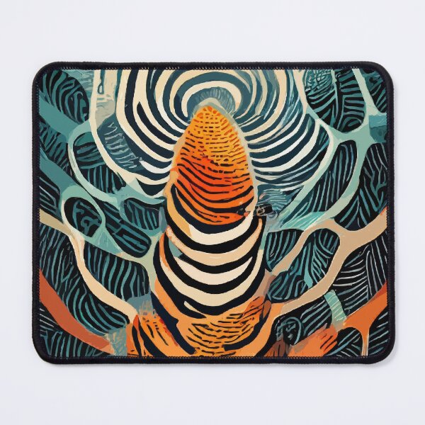 Item preview, Identity Whorls: Abstract Fingerprint Art designed and sold by bb-15artstudio.