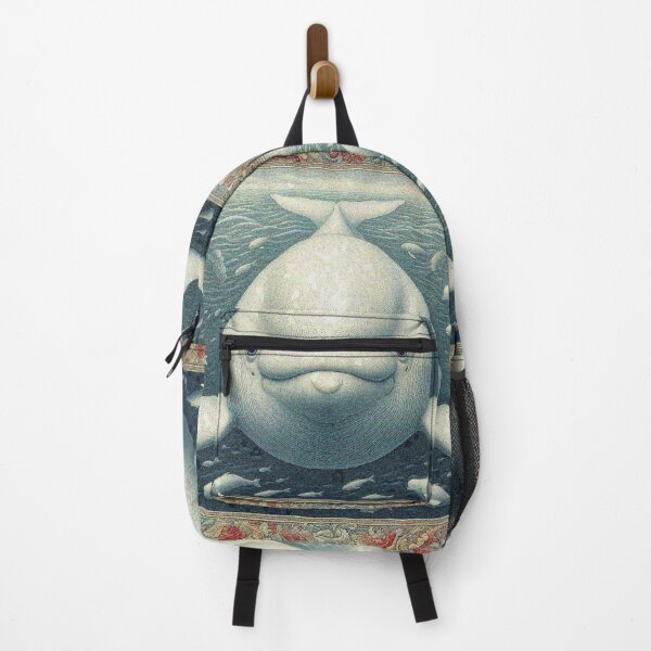 Item preview, Beluga Whales in the Vast Blue Ocean designed and sold by Illuministique.