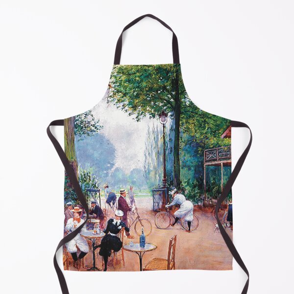 Item preview, Le Chalet du Cycle au bois de Boulogne, The Cycle Club in Boulogne, by Jean Beraud 1900 designed and sold by zeeposter.