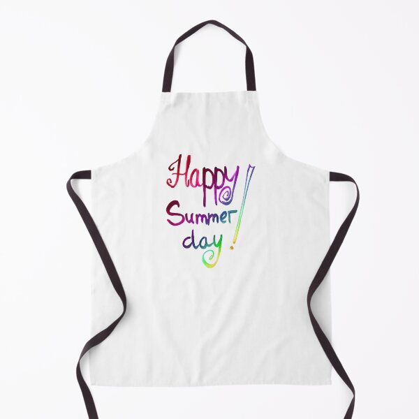 Item preview, Happy summer day hand lettering | summer greeting original watercolor handlettering designed and sold by lausn.