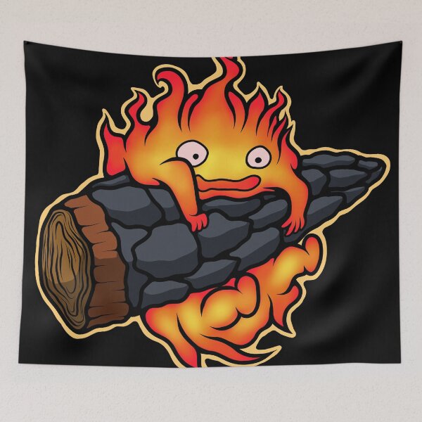Item preview, Calcifer designed and sold by Crossroads-Art.