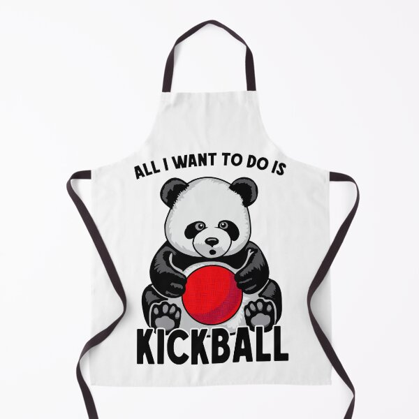 Item preview, Panda Kickball All I Want To Do Is Cute Funny Bear Player designed and sold by GrandeDuc.