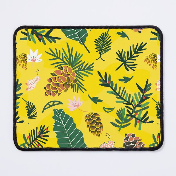 Item preview, Pine nuts Pattern, Pine Pattern, Floral, leaves, flower, planter, plants  designed and sold by Nordic Ch.