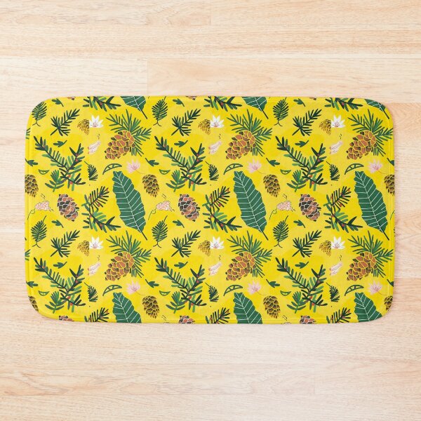 Item preview, Pine nuts Pattern, Pine Pattern, Floral, leaves, flower, planter, plants  designed and sold by Nordic Ch.