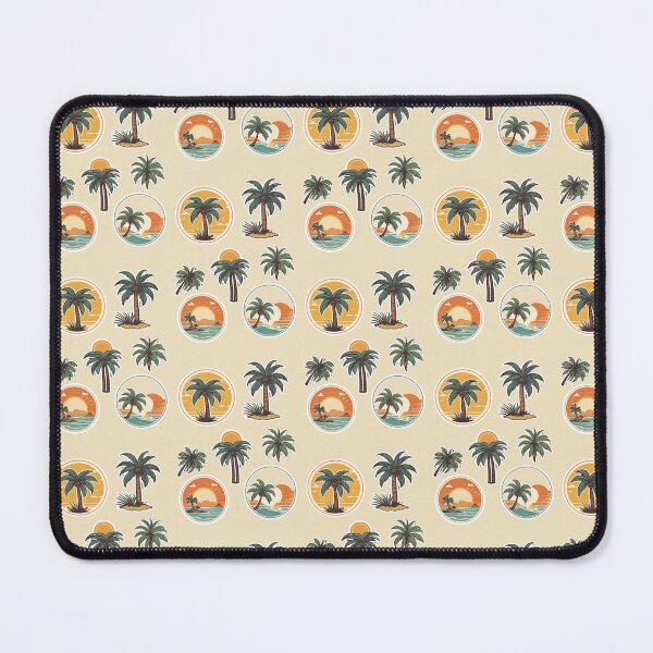Item preview, Vintage tropical beach sticker set by CallisC Arts ⭐⭐⭐⭐⭐ designed and sold by CallisC-Arts.