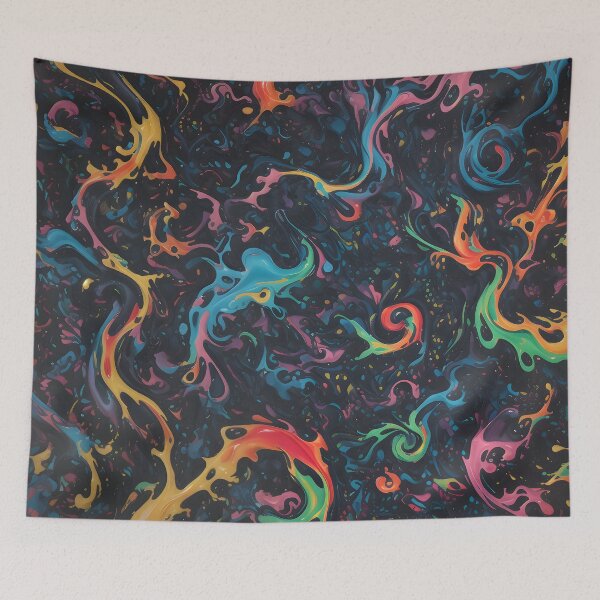 Item preview, Liquids in muted colors designed and sold by MrKATORSKI.