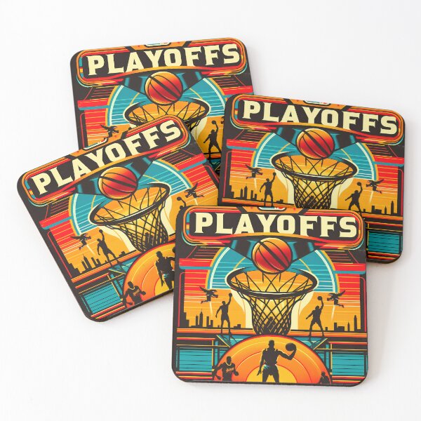 Item preview, "NBA Playoffs Retro : Honoring Basketball's Golden Era" designed and sold by Divyansh200102.