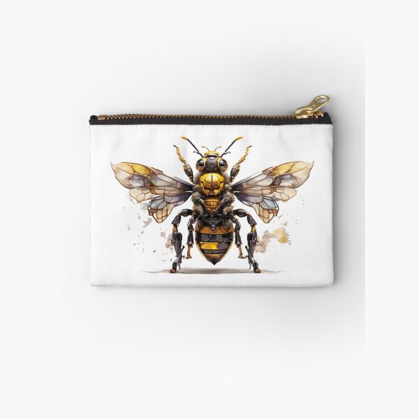 Item preview, A steampunk bee as a watercolor designed and sold by Rose Design & Photos.