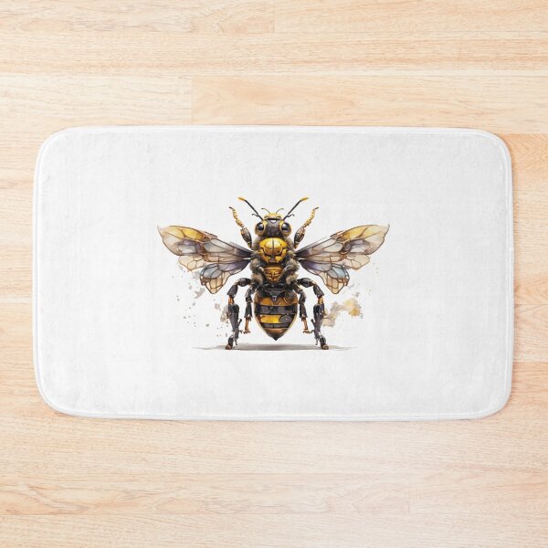 Item preview, A steampunk bee as a watercolor designed and sold by Rose Design & Photos.