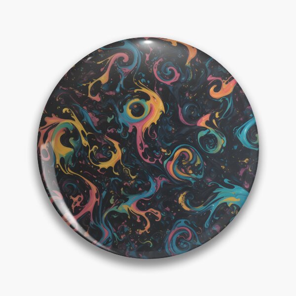 Item preview, Liquids in subdued colors that form irregular circles designed and sold by MrKATORSKI.