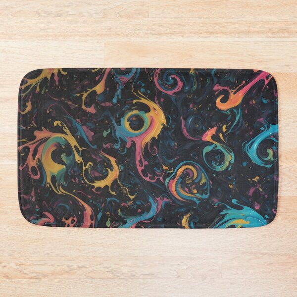 Item preview, Liquids in subdued colors that form irregular circles designed and sold by MrKATORSKI.