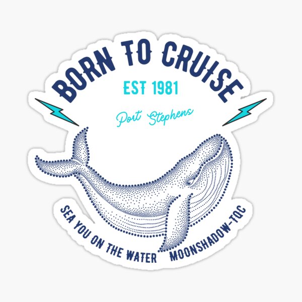 Born to Cruise Sticker