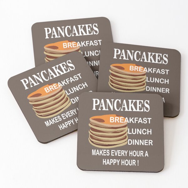 Item preview, Pancakes Makes Every Hour A Happy Hour Pancake designed and sold by Nisha Prabhu.