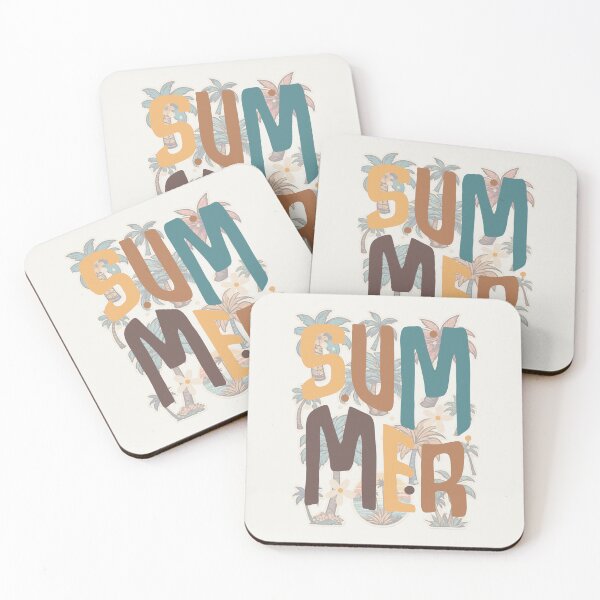 Item preview, Vintage tropical beach sticker set by CallisC Arts ⭐⭐⭐⭐⭐ designed and sold by CallisC-Arts.