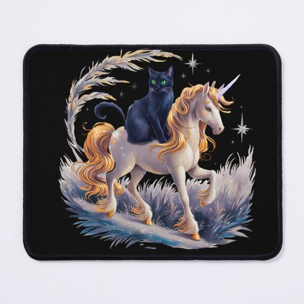 Item preview, Cat Riding A Unicorn Shirt designed and sold by PeelZinc.
