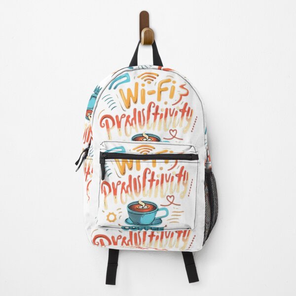 Item preview, Wi-Fi & Coffee: The Remote Worker's Mantra designed and sold by aiart-cutegirl.