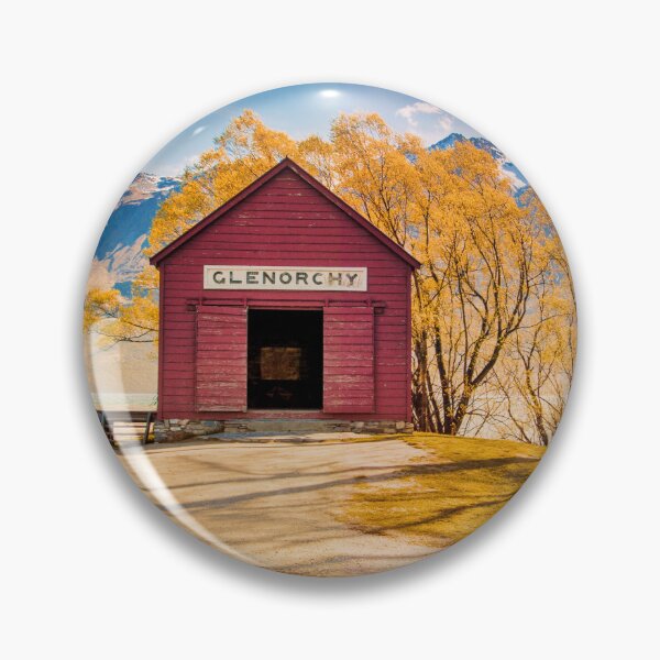 Item preview, Glenorchy Red Shed designed and sold by AbracadabraArt.