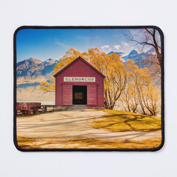 Item preview, Glenorchy Red Shed designed and sold by AbracadabraArt.