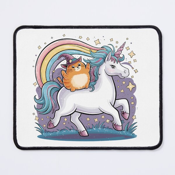 Item preview, Cat Riding a Unicorn Shirt designed and sold by PeelZinc.