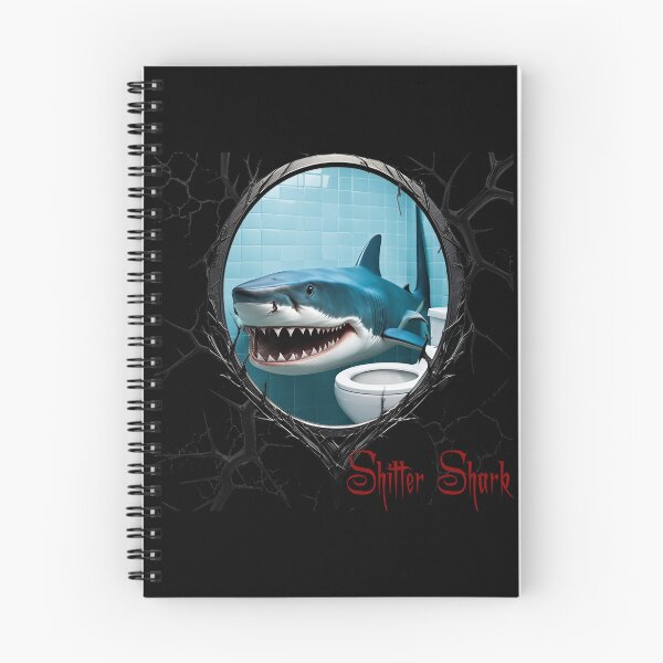 Item preview, Shitter Shark designed and sold by FatCatStudios.