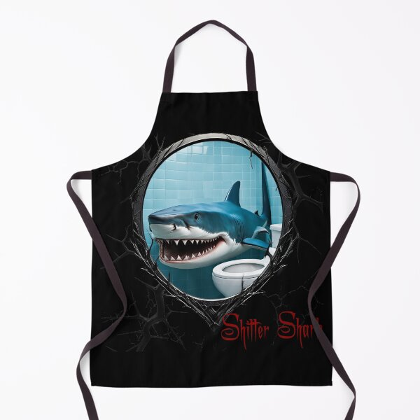 Item preview, Shitter Shark designed and sold by FatCatStudios.