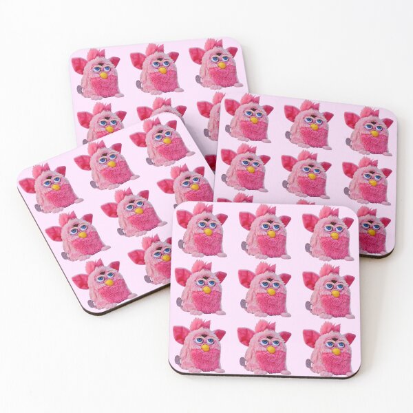 Item preview, Flamingo pink Furby designed and sold by NikiiNeko.
