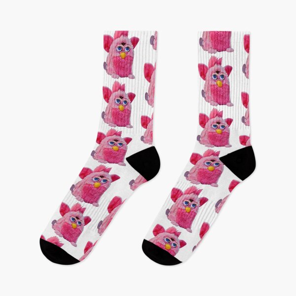 Item preview, Flamingo pink Furby designed and sold by NikiiNeko.