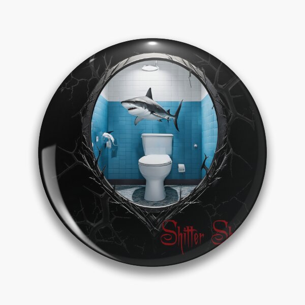 Item preview, Shitter Shark designed and sold by FatCatStudios.