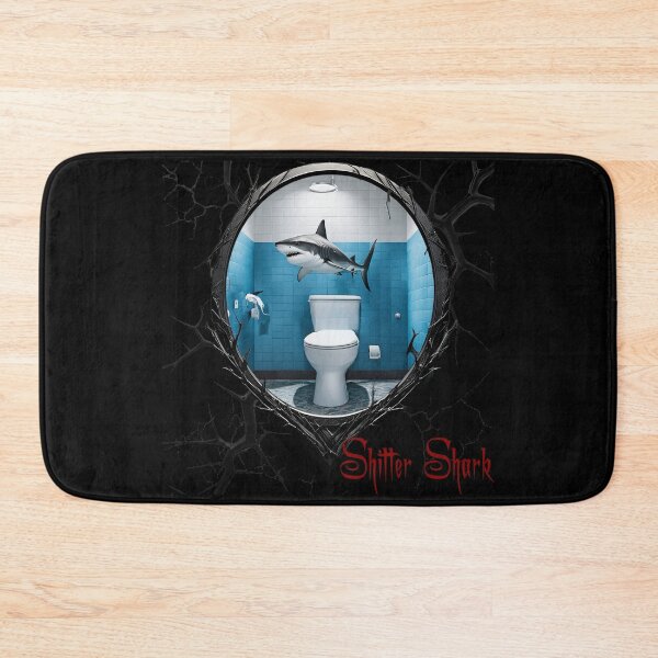 Item preview, Shitter Shark designed and sold by FatCatStudios.