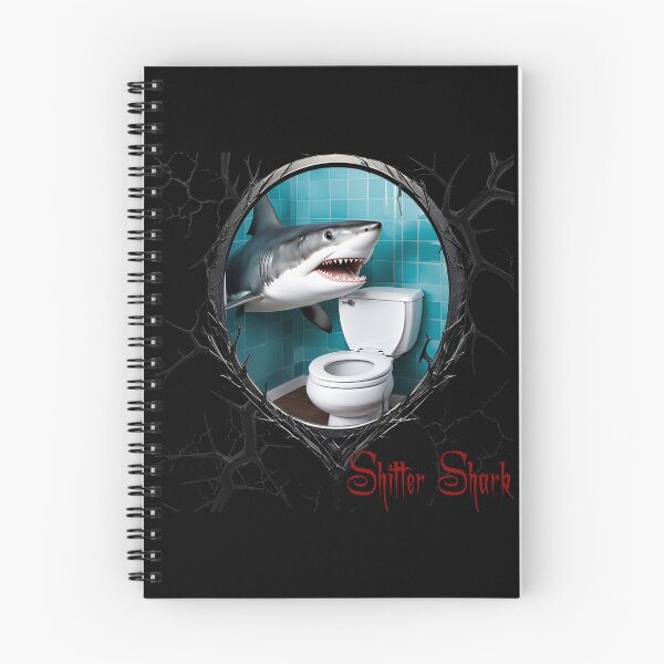 Item preview, Shitter Shark designed and sold by FatCatStudios.