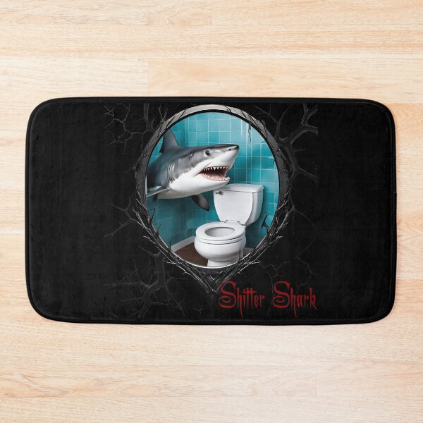 Item preview, Shitter Shark designed and sold by FatCatStudios.