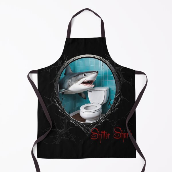Item preview, Shitter Shark designed and sold by FatCatStudios.