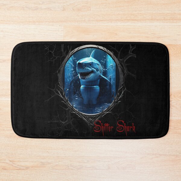 Item preview, Shitter Shark designed and sold by FatCatStudios.