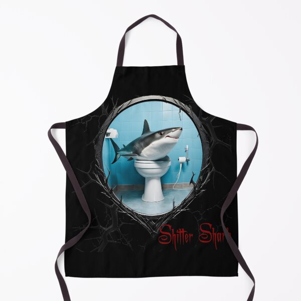 Item preview, Shitter Shark designed and sold by FatCatStudios.