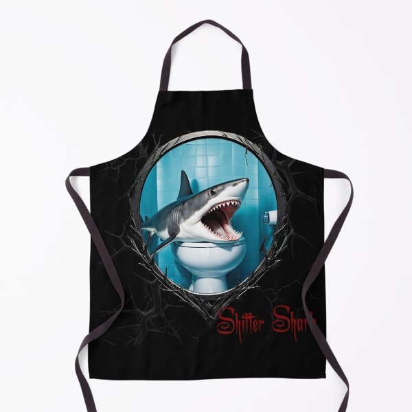Item preview, Shitter Shark designed and sold by FatCatStudios.